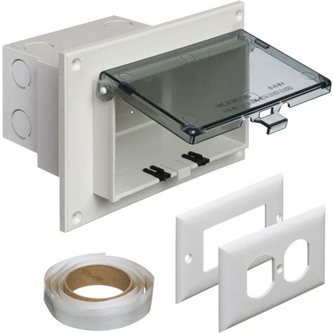 electrical brick boxes retrofit|recessed electrical box with adapter.